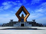 新しく改修された法門寺