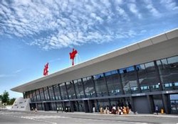 漢中城固空港の外観