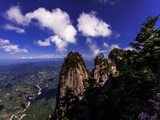 湖北省との境にも近い天竺山森林公園