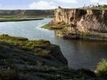 水洞溝の風景