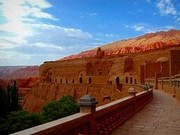トルファン観光スポット、ベゼクリク千仏洞
