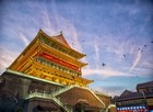 1380年に建てられた鼓楼