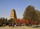 西安のシンボル大雁塔(慈恩寺)